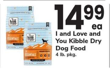 I and Love and You Kibble Dry Dog Food
