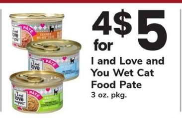 I and Love and You Wet Cat Food Pate