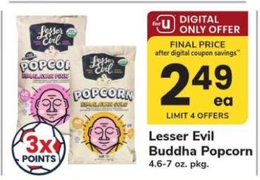 Lesser Evil Buddha Popcorn