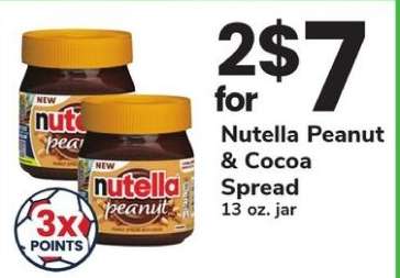Nutella Peanut & Cocoa Spread