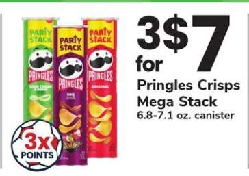 Pringles Crisps Mega Stack