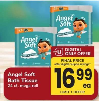 Angel Soft Bath Tissue