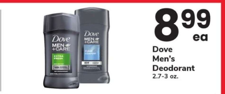 Dove Men's Deodorant