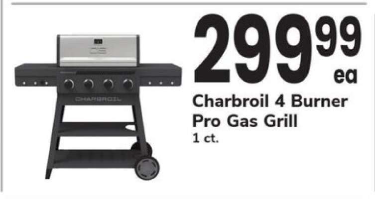 Charbroil 4-Burner Pro Gas Grill