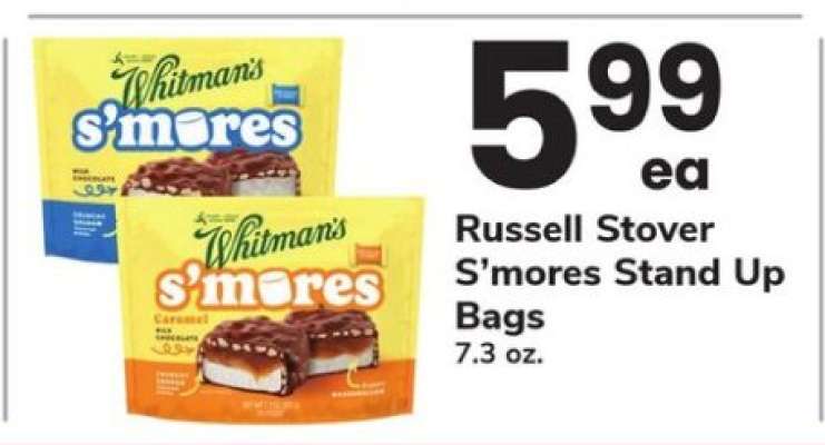 Russell Stover S’mores Stand Up Bags
