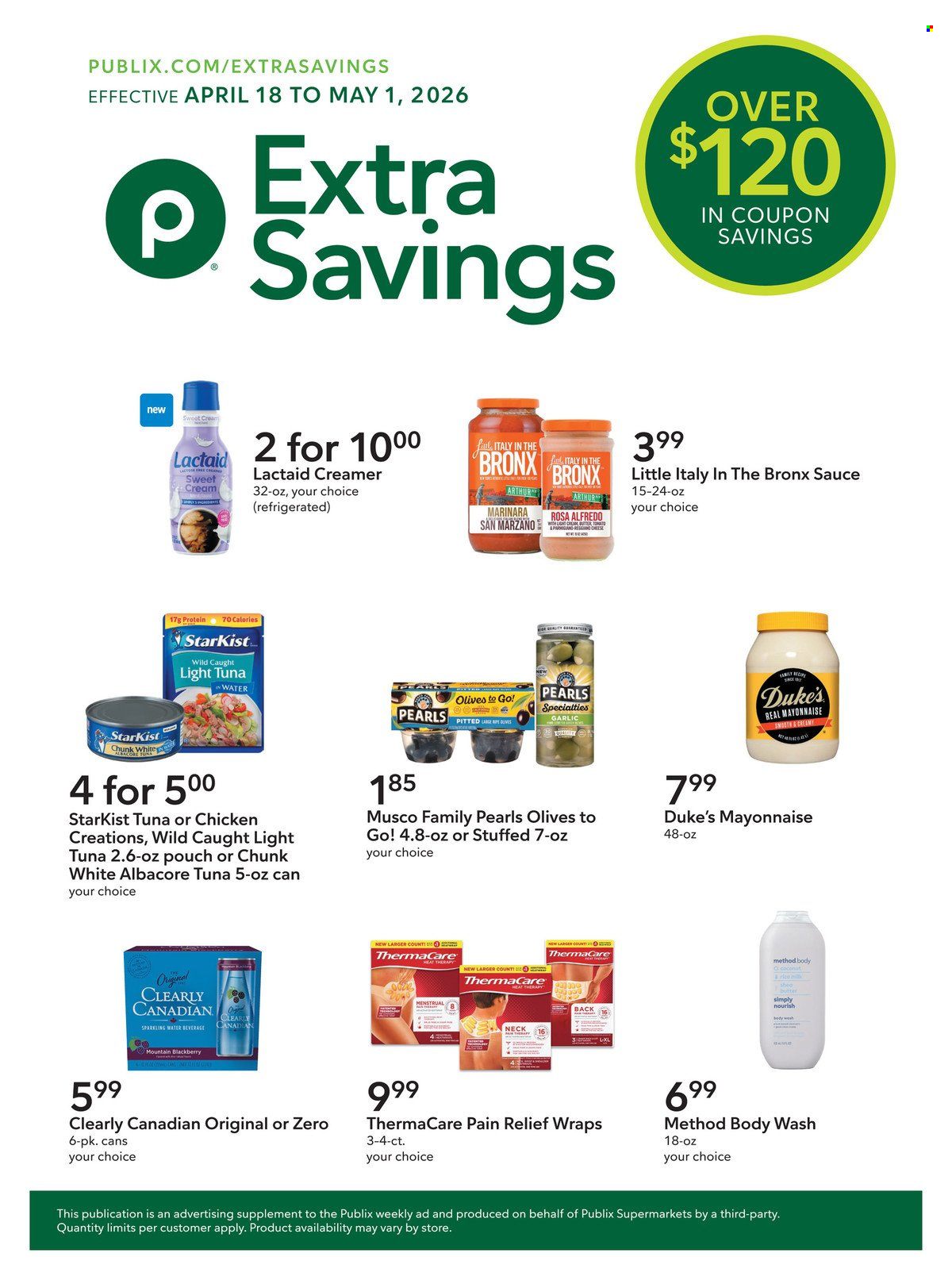 Publix ad - 04/18/2026 - 05/01/2026. Page 1