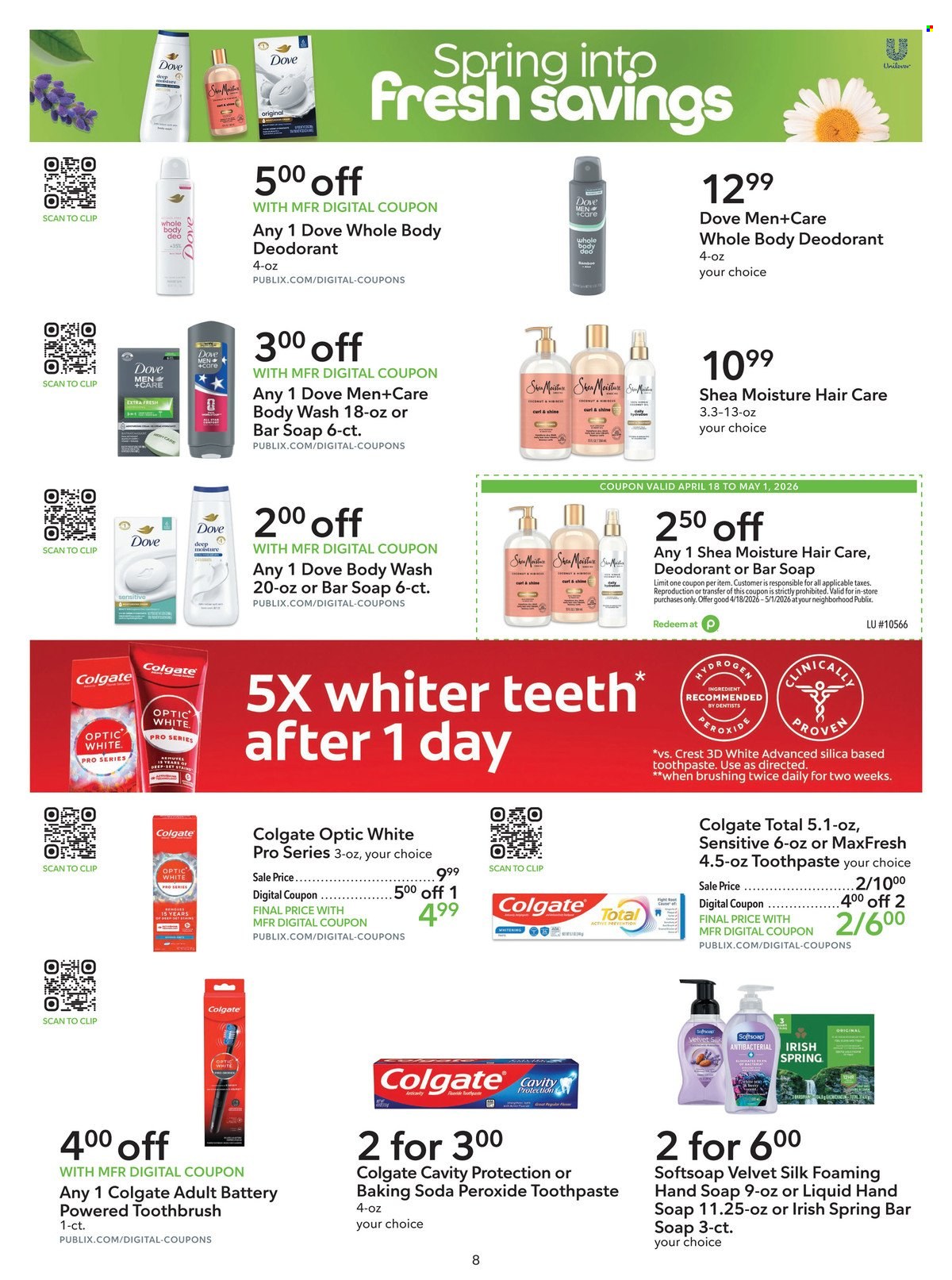 Publix ad - 04/18/2026 - 05/01/2026. Page 8