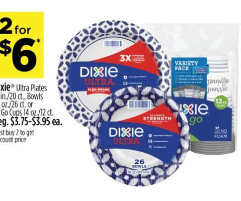 Dixie Ultra Plates/Bowls/Go Cups