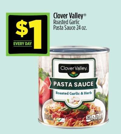 Clover Valley® Roasted Garlic Pasta Sauce 24 oz.
