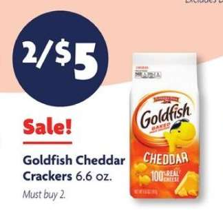 Goldfish Cheddar Crackers