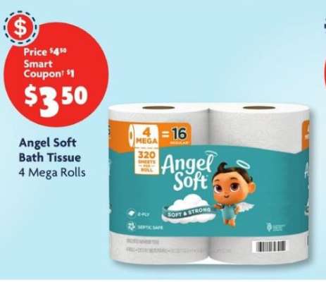 Angel Soft Bath Tissue