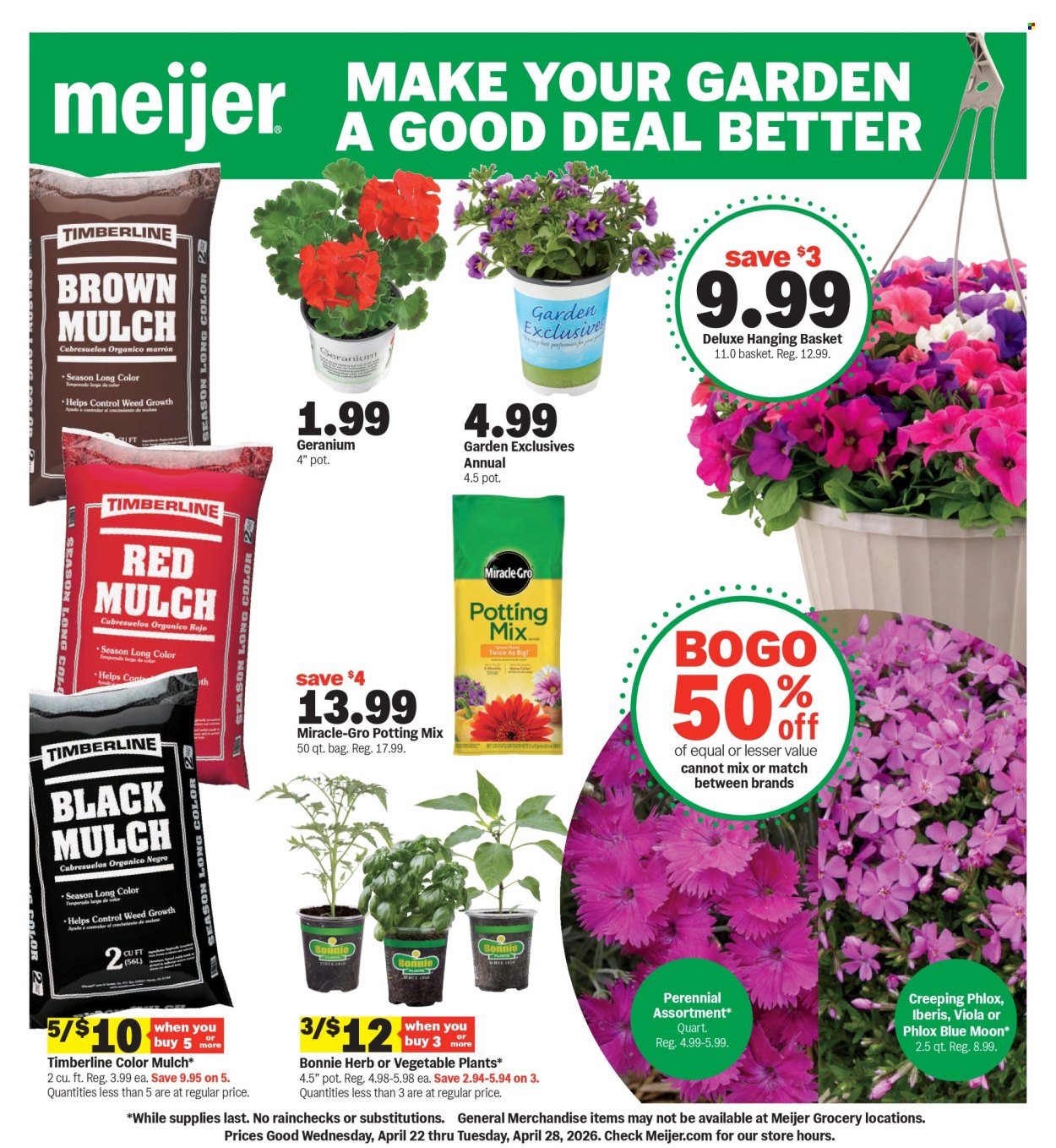Meijer ad - 04/22/2026 - 04/28/2026. Page 1