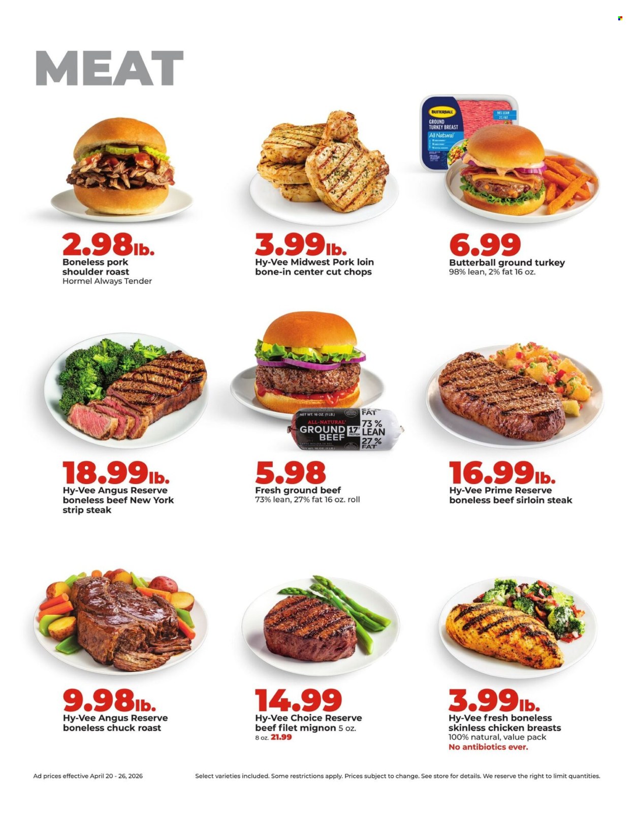 Hy-Vee ad - 04/20/2026 - 04/26/2026. Page 12