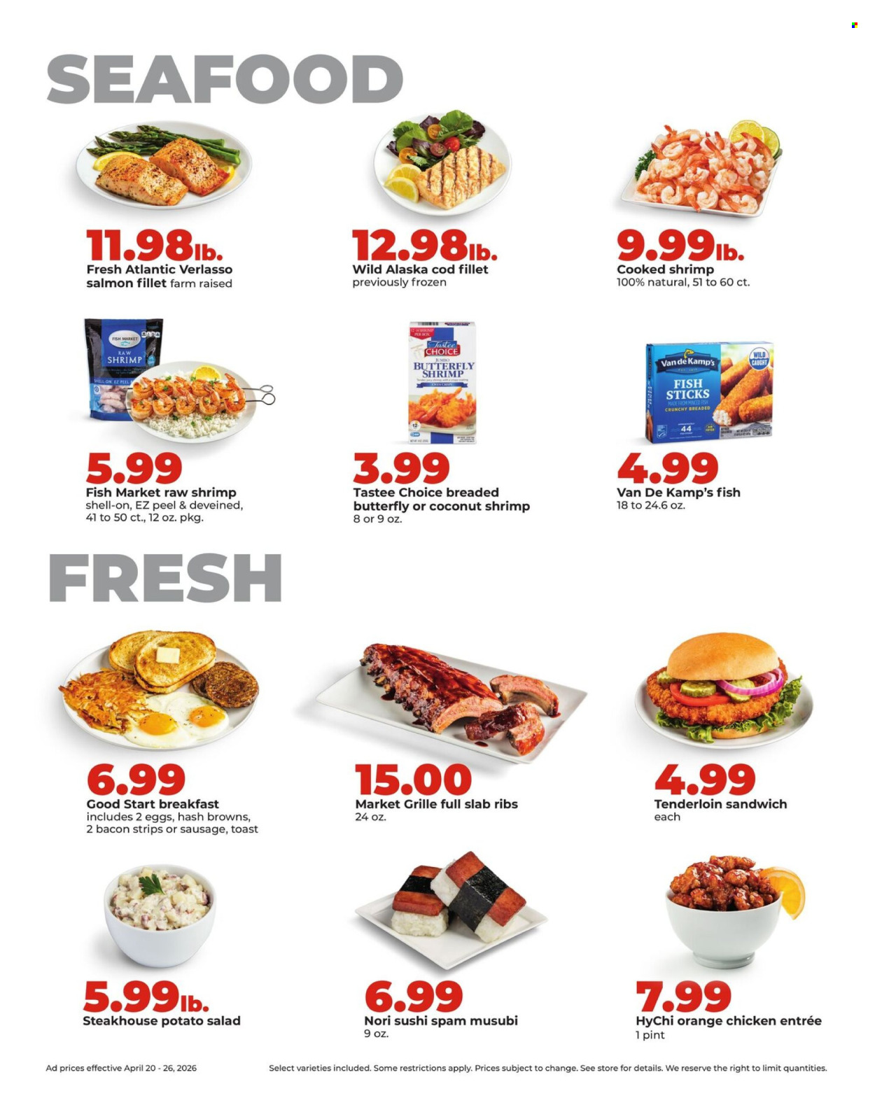 Hy-Vee ad - 04/20/2026 - 04/26/2026. Page 16