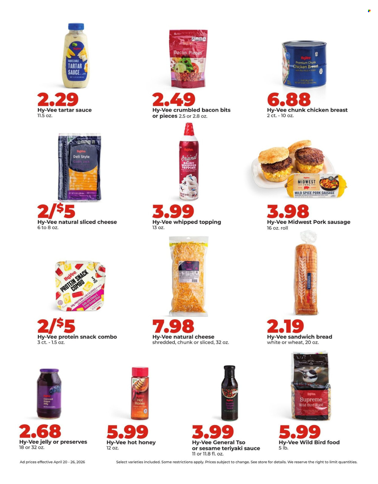 Hy-Vee ad - 04/20/2026 - 04/26/2026. Page 20
