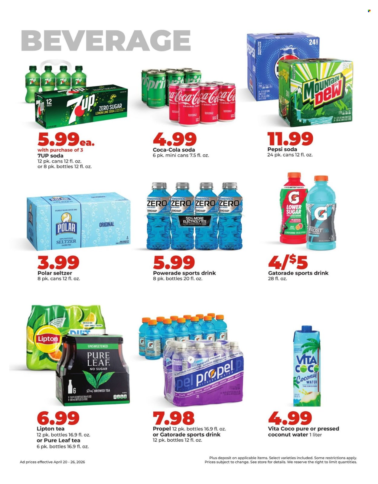 Hy-Vee ad - 04/20/2026 - 04/26/2026. Page 25