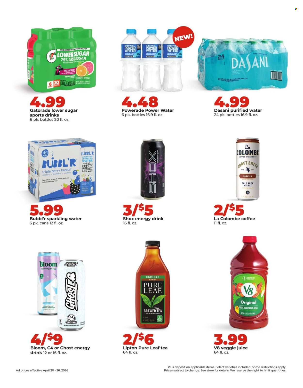 Hy-Vee ad - 04/20/2026 - 04/26/2026. Page 26