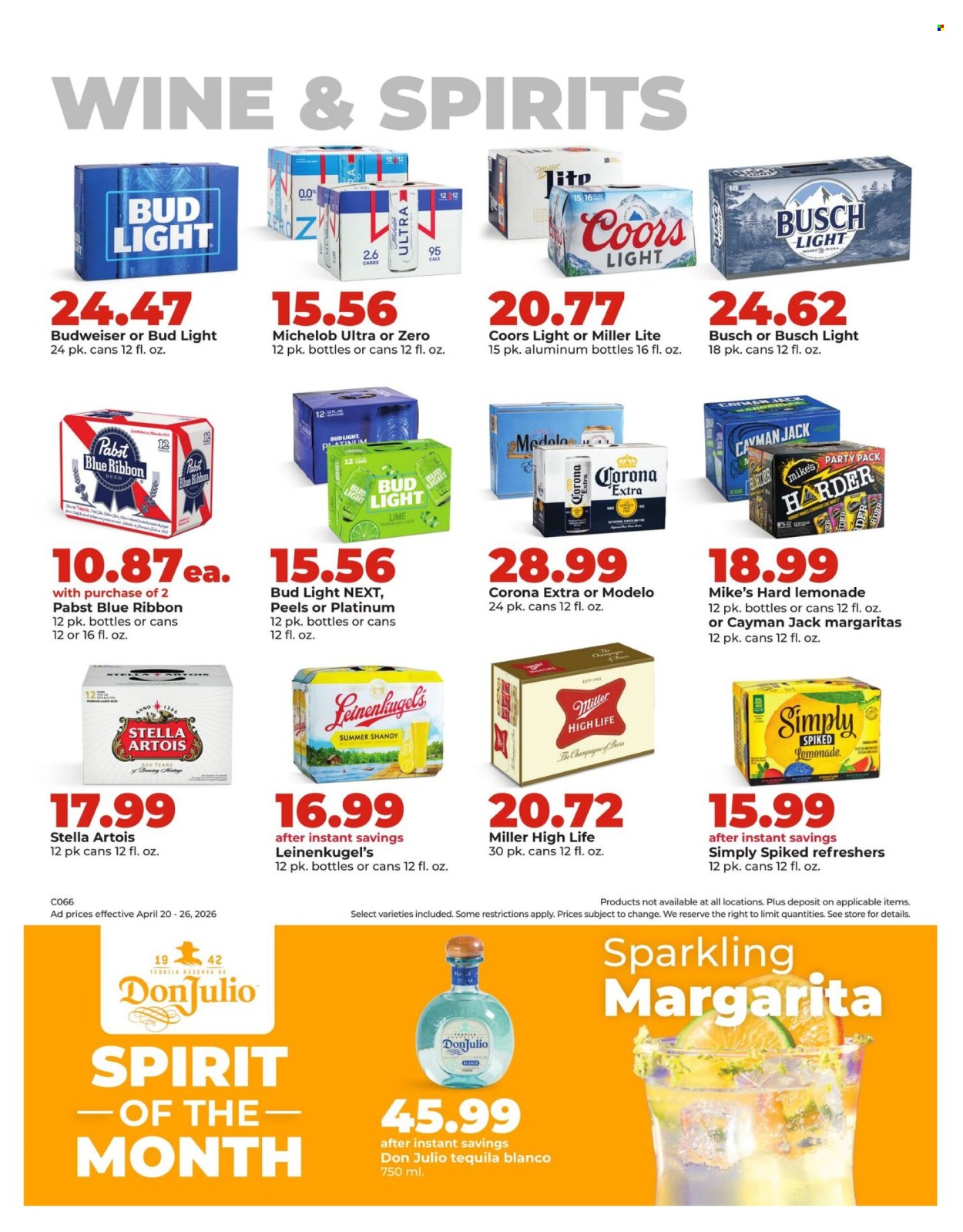 Hy-Vee ad - 04/20/2026 - 04/26/2026. Page 36