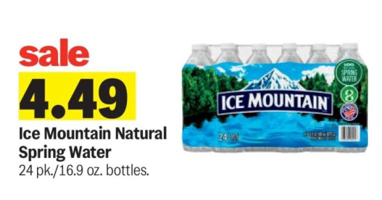 Ice Mountain Natural Spring Water