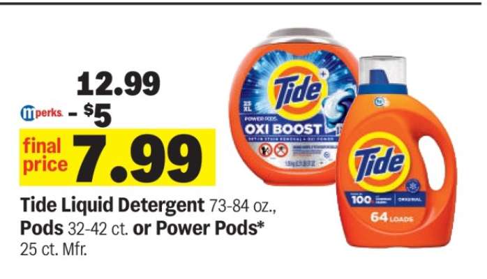 Tide Liquid Detergent