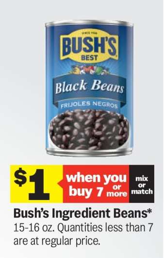 Bush's Ingredient Beans*