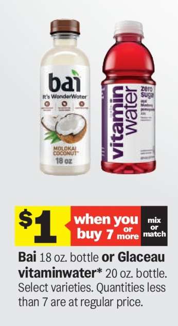 Bai or Glaceau vitaminwater