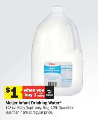 Meijer Infant Drinking Water*