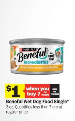 Beneful Wet Dog Food Single