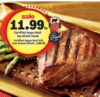 Certified Angus Beef Top Sirloin Steak