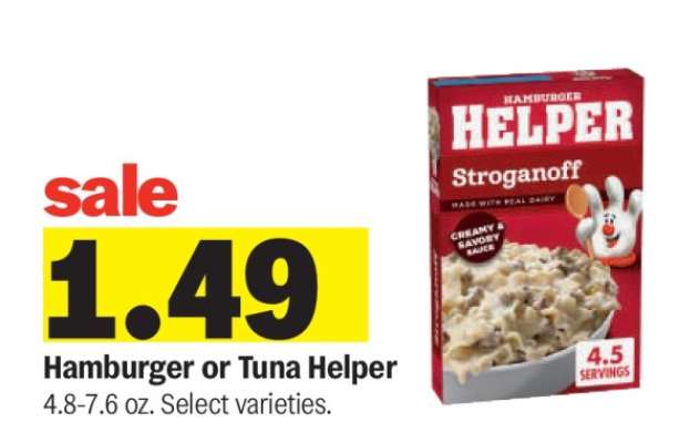 Hamburger or Tuna Helper