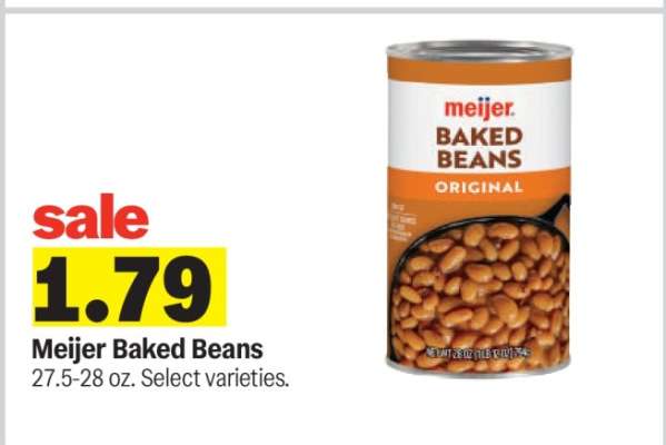Meijer Baked Beans