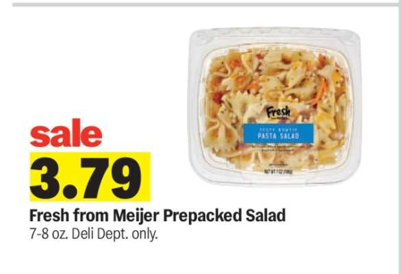 Fresh from Meijer Prepacked Salad
