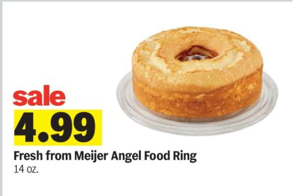 Fresh from Meijer Angel Food Ring