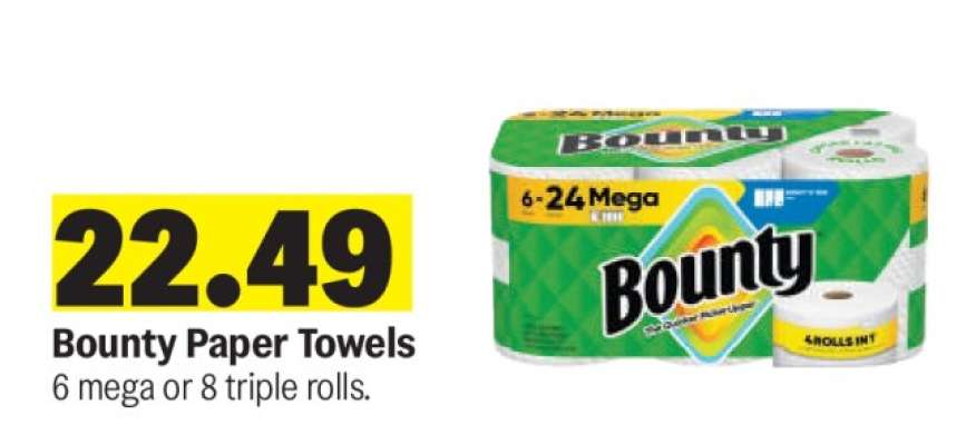 Bounty Paper Towels