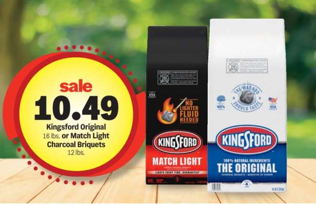 Kingsford Original or Match Light Charcoal Briquets
