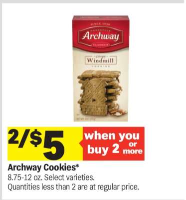 Archway Cookies