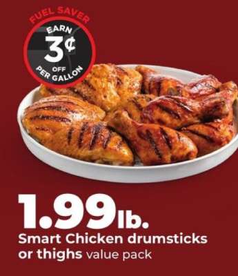 Smart Chicken drumsticks or thighs