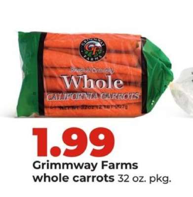 Grimmway Farms whole carrots