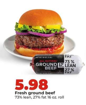 Fresh ground beef