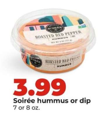 Soirée hummus or dip