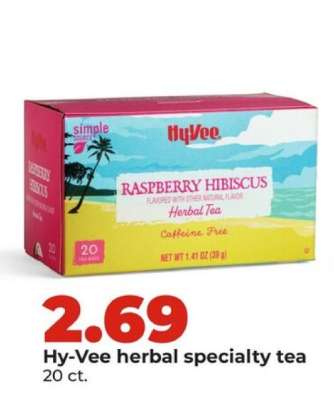 Hy-Vee herbal specialty tea