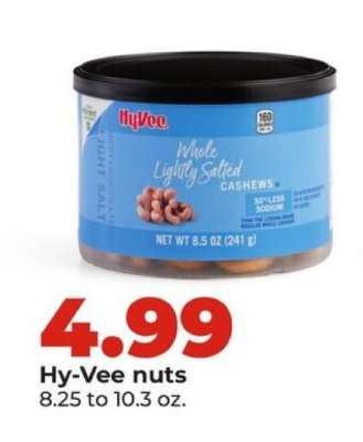 Hy-Vee nuts