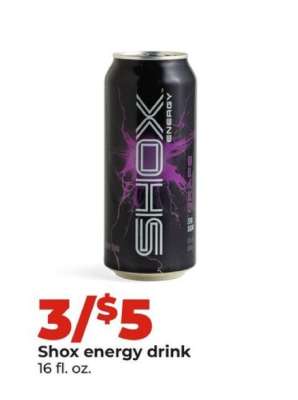 Shox Energy drink