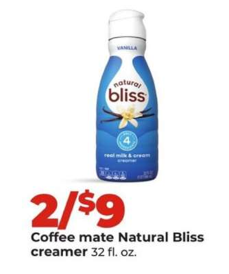 Coffee mate Natural Bliss Creamer