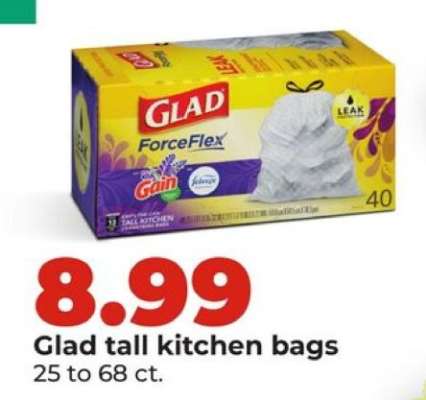 Glad Tall Kitchen Bags