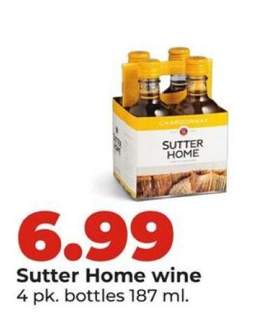 Sutter Home Wine