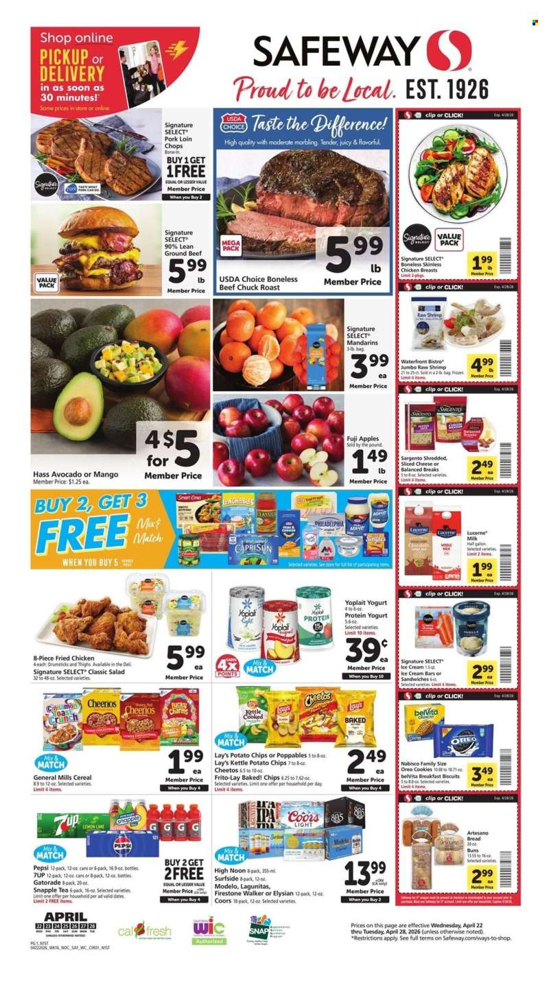 Safeway Flyer - 04/22/2026 - 04/28/2026.
