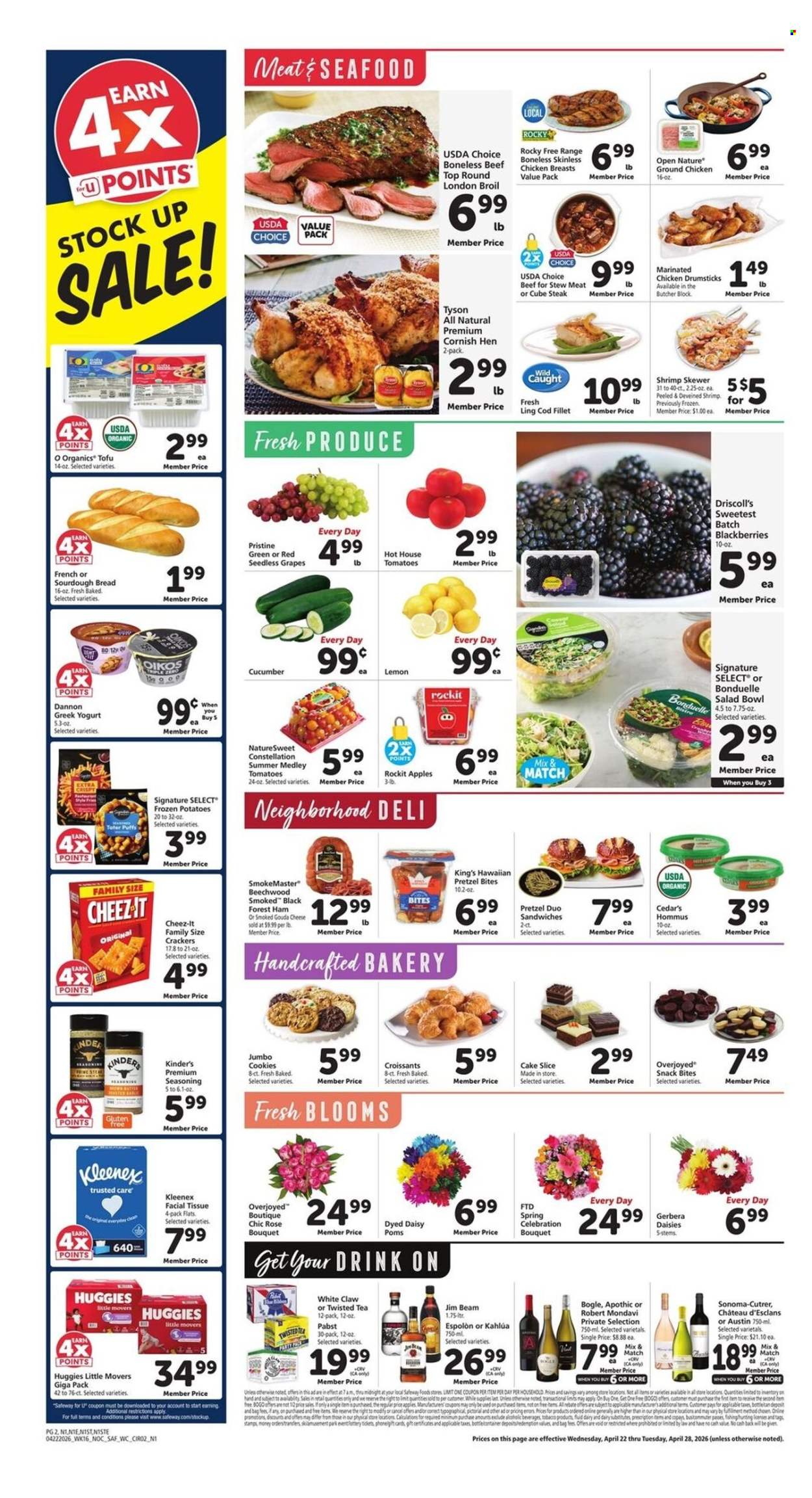 Safeway ad - 04/22/2026 - 04/28/2026. Page 2