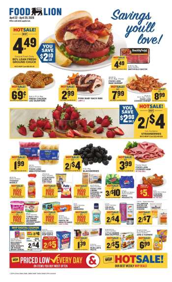 Food Lion Flyer - 04/22/2026 - 04/28/2026.