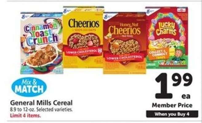 General Mills Cereal